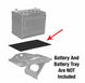 Battery Tray Protective Mat, Angle 2