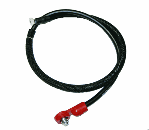 1972 Chevelle Battery Cable, Positive, 6 Cylinder, Side Mount
