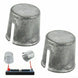 Top Post Battery Repair Shims Caps, Pair, Angle 2
