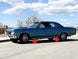 the New 1966 Chevelle SS Rocker Chrome Panel Molding Set with Hardware, Angle 2
