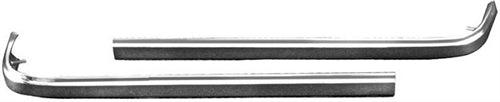 1966 Chevelle Lower Splash Pan Outer Trim Mouldings, Pair
