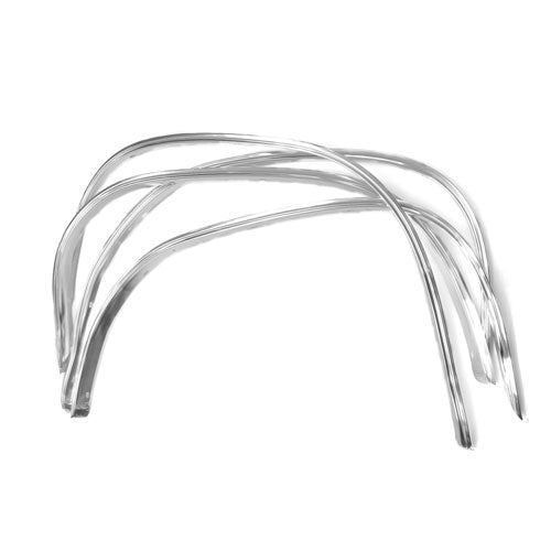 1966 Chevelle Wheel Opening Chrome Moldings, Set