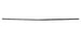 1969 Chevelle Rear Body Tail Light Panel Chrome Trim Molding, Upper