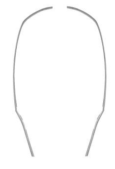 1968 - 1969 Chevelle Door Edge Guard Moldings, Chrome, Pair
