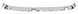 1968 - 1972 Chevelle Lower Windshield Cowl Panel Wide Chrome Reveal Molding, Angle 2