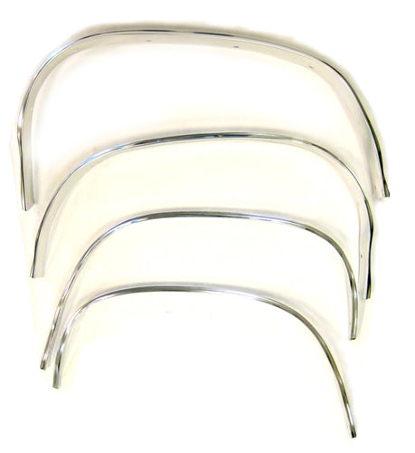 1970 - 1972 Chevelle Wheel Opening Mouldings, 4 Piece Set