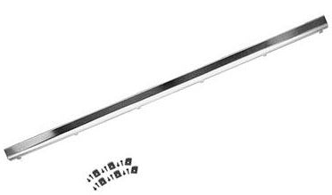 1970 - 1972 Chevelle Rocker Panel Chrome Trim Molding, with Clips, Right Hand