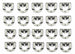 1966 - 1967 Chevelle Molding Clips Set, Rear Window, Angle 2