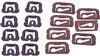 1968 - 1972 Chevelle Windshield Reveal Moulding Clips, Set