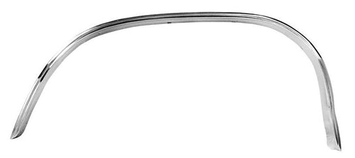 1966 Chevelle Wheel Opening Chrome Molding, Rear RH 3884034