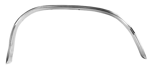 1966 Chevelle Wheel Opening Chrome Molding, Rear LH 3884033