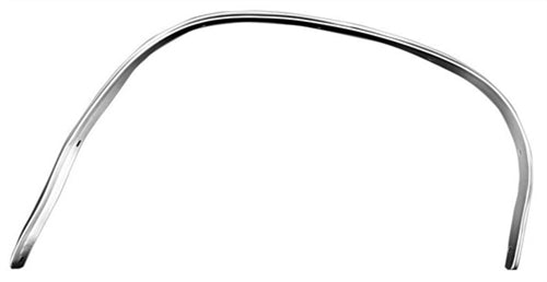 1970 - 1972 Chevelle Wheel Opening Chrome Molding, Front RH