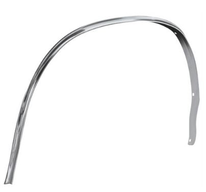 1970 - 1972 Chevelle Wheel Opening Chrome Molding, Rear RH