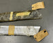 1968 Chevrolet El Camino Rocker Panel Chrome Trim Moldings, Original GM NOS, Pair, Angle 2