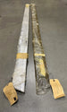 1968 Chevrolet El Camino Rocker Panel Chrome Trim Moldings, Original GM NOS, Pair, Angle 4