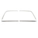 1968 - 1974 Nova Rear Back Window Glass Reveal Trim Chrome Moldings Kit, 4 Piece Set