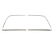 1968 - 1974 Nova Rear Back Window Glass Reveal Trim Chrome Moldings Kit, 4 Piece Set