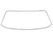 1968 - 1972 Nova Front Windshield Chrome Trim Moldings Kit, 4 Piece Set
