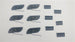 1968 - 1974 Nova Quarter Panel Rocker Panel Molding Extensions, Pair, Angle 3