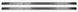 1968 - 1974 Nova Rocker Chrome Panel Molding Set with Hardware, Angle 2