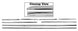 1968 - 1972 Nova Body Side Molding Chrome Kit, Lower 8 Piece Set, Angle 2