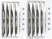 1969 - 1971 Nova Side Fender Louvers, Pair
