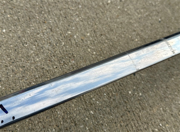 1968 - 1972 Nova Front Windshield Chrome Molding, Lower Left Hand, Used GM, Angle 5