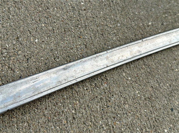 1968 - 1972 Nova Front Windshield Chrome Molding, Lower Right Hand, Used GM, Angle 5