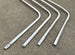1968 - 1972 Nova Front Windshield Chrome Molding, Upper Left Hand, Used GM, Angle 2
