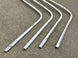 1968 - 1972 Nova Front Windshield Chrome Molding, Upper Left Hand, Used GM, Angle 2