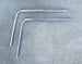 1968 - 1972 Nova Front Windshield Chrome Molding, Upper Right Hand, Used GM