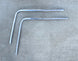 1968 - 1972 Nova Front Windshield Chrome Molding, Upper Right Hand, Used GM