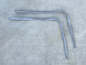 1968 - 1972 Nova Front Windshield Chrome Molding, Upper Right Hand, Used GM, Angle 3