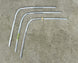 1968 - 1972 Nova Rear Window Chrome Molding, Upper Left Hand, Used GM