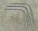 1968 - 1972 Nova Rear Window Chrome Molding, Upper Left Hand, Used GM, Angle 3