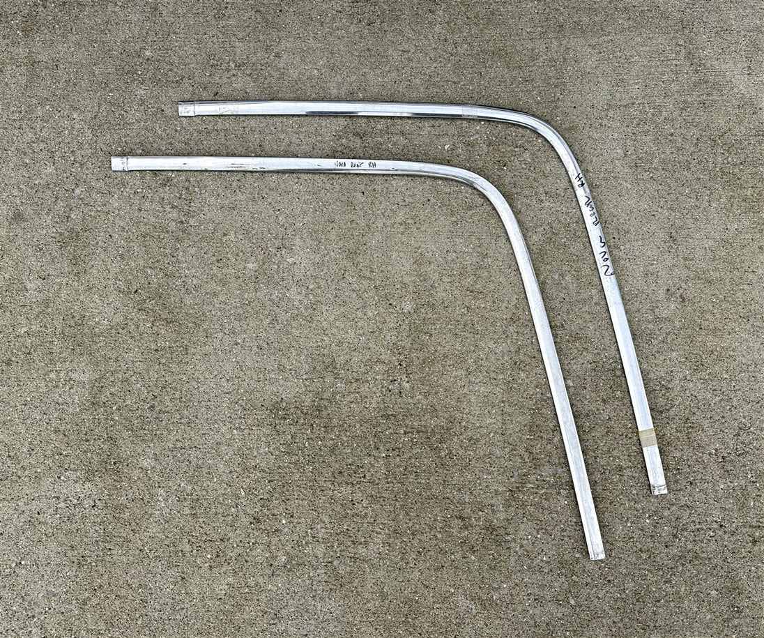 1968 - 1972 Nova Rear Window Chrome Molding, Upper Right Hand, Used GM