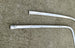 1968 - 1972 Nova Rear Window Chrome Molding, Upper Right Hand, Used GM, Angle 2