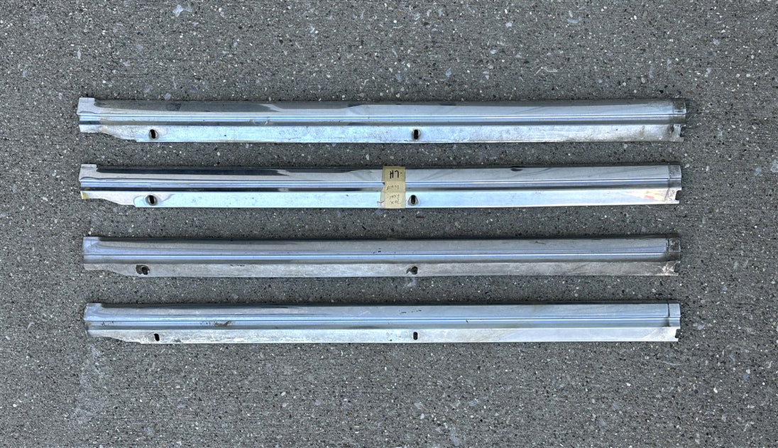 1968 - 1972 Nova Rear Window Chrome Molding, Lower Left Hand, Used GM