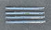 1968 - 1972 Nova Rear Window Chrome Molding, Lower Right Hand, Used GM