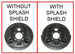 1968 - 1974 Nova Brake Assemblies, Rear Drums WITHOUT Splash Shields, LH and RH, Angle 3