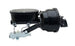 1968 - 1974 Nova Power Brake  Kit with Brackets: 8 Inch Dual Diaphragm, Black Powder Booster, Oval Black M/C with Pro Valve