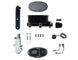 1968 - 1974 Nova Power Brake Booster, Master Cylinder, and Proportioning Valve Kit with Brackets, Angle 2