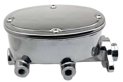 64 - 72 Chevelle & 68 - 72 Nova CHROME 8" Power Brake Booster Kit with Oval Master Cylinder & Proportioning Valve, Angle 2