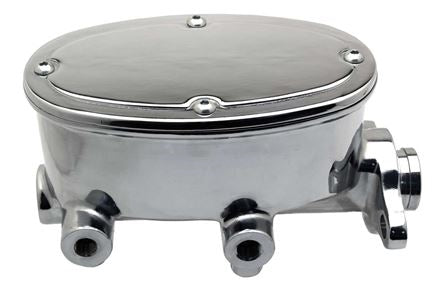 64 - 72 Chevelle & 68 - 72 Nova CHROME 8" Power Brake Booster Kit with Oval Master Cylinder & Proportioning Valve, Angle 2
