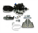 Black Power Brake Booster / Black Master Cylinder / Black Proportioning Valve Kit with Brackets: 8 Inch Dual Dia, Angle 2