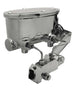 64 - 72 Chevelle & 68 - 72 Nova CHROME 11" Power Brake Booster Kit with Oval Master Cylinder & Proportioning Valve, Angle 3