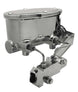 64 - 72 Chevelle & 68 - 72 Nova CHROME 11" Power Brake Booster Kit with Oval Master Cylinder & Proportioning Valve, Angle 3