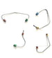 1968 - 1969 Nova Small Brake Line Set for Pro Valve and Master Cylinder, 4 Pieces, Stainless Steel