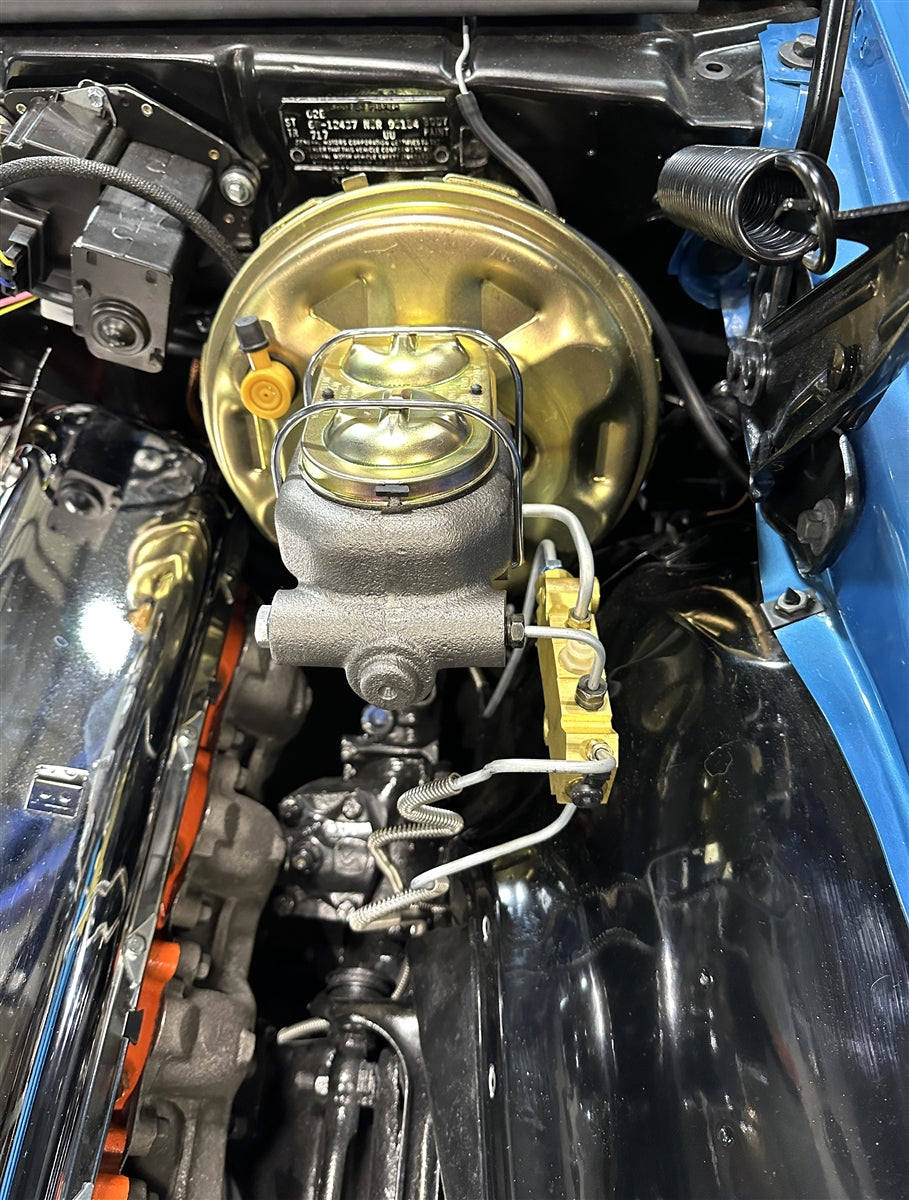 Disc Brake Conversion Combo Proportioning Valve and Bracket Set, Front Disc / Rear Drum, Angle 5