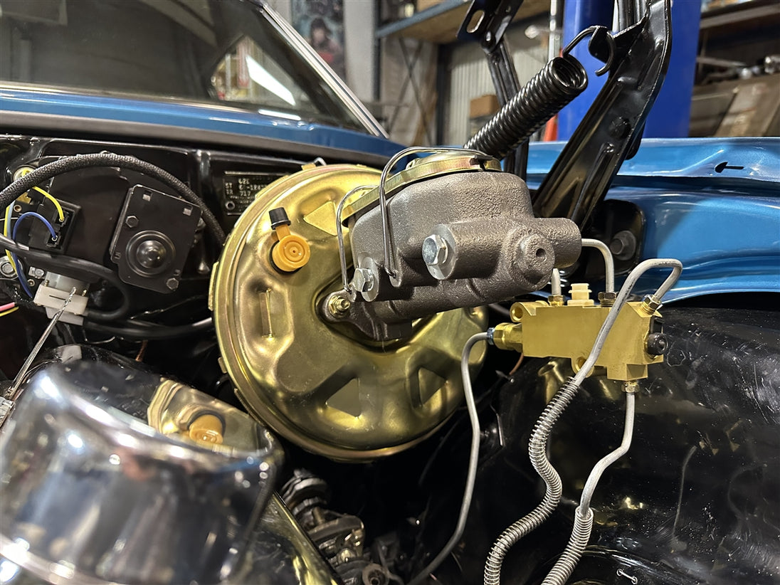 Disc Brake Conversion Combo Proportioning Valve and Bracket Set, Front Disc / Rear Drum, Angle 6
